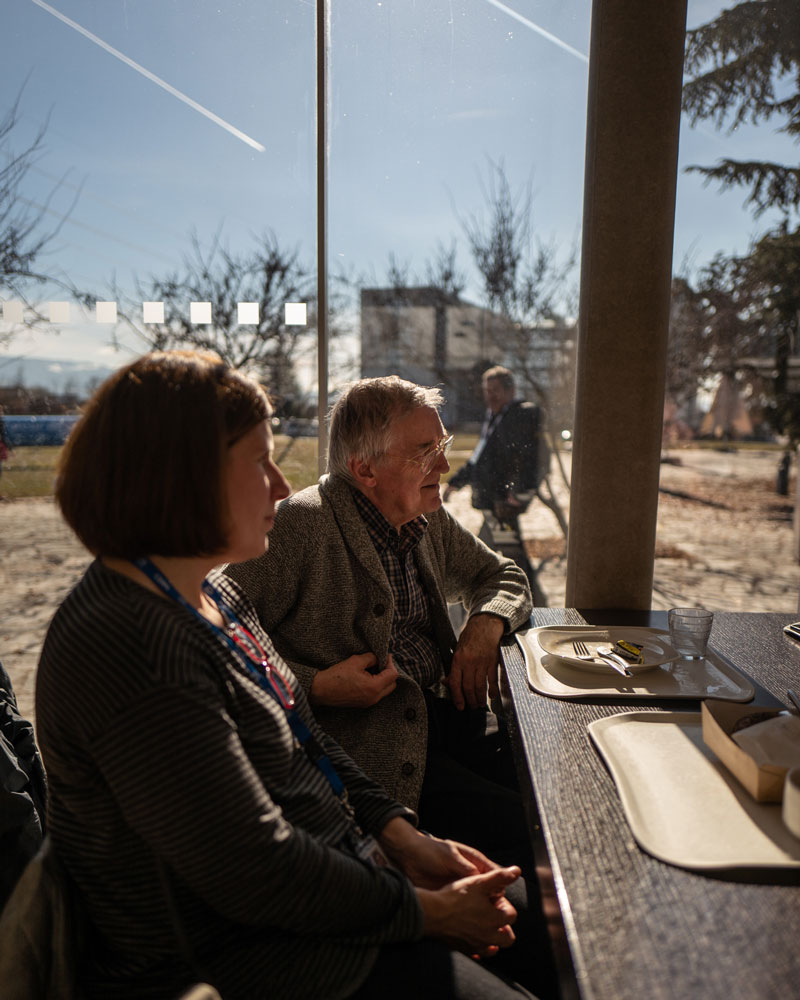 Lunch with Robert Cailliau